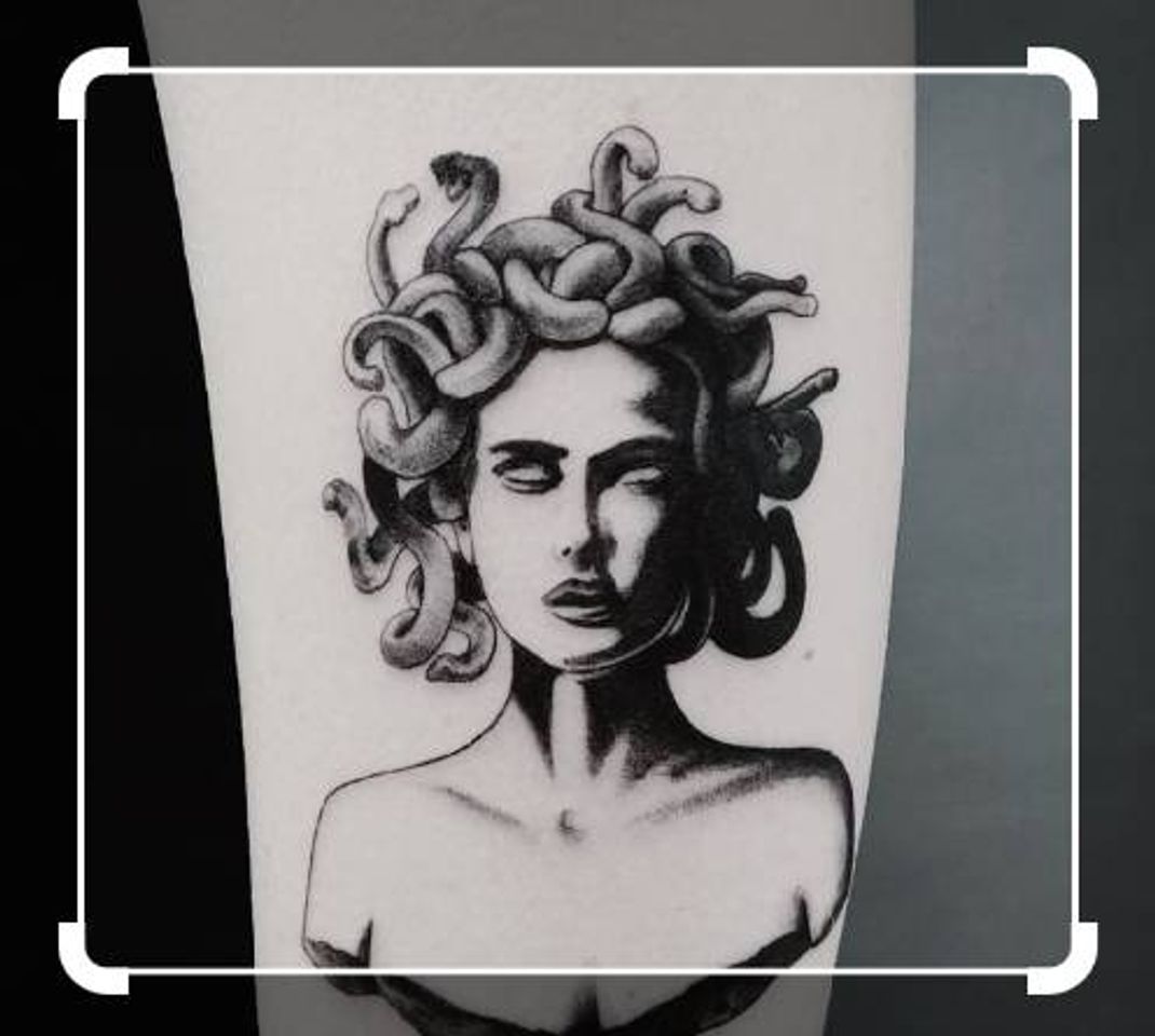 Fashion Tatto Medusa 🐍