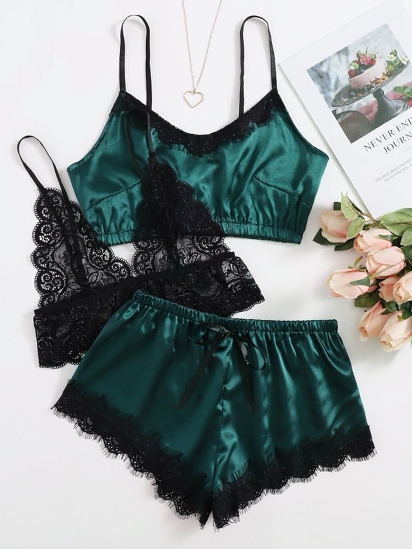 Moda Conjunto lingerie 