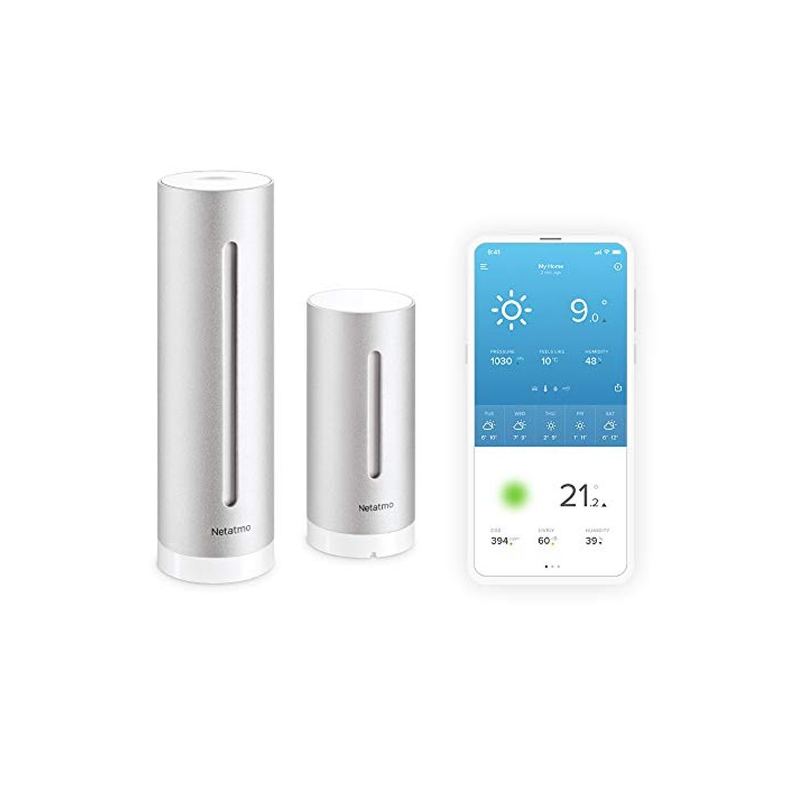 Producto Netatmo Estación Meteorológica Inalámbrica Interior Exterior Con Wifi