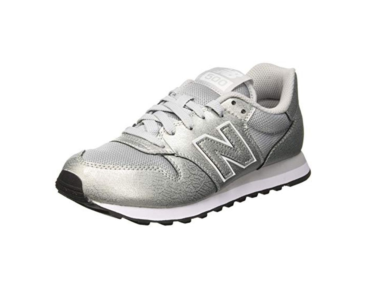 Fashion New Balance Gw500v1, Zapatillas de Deporte para Mujer, Plateado