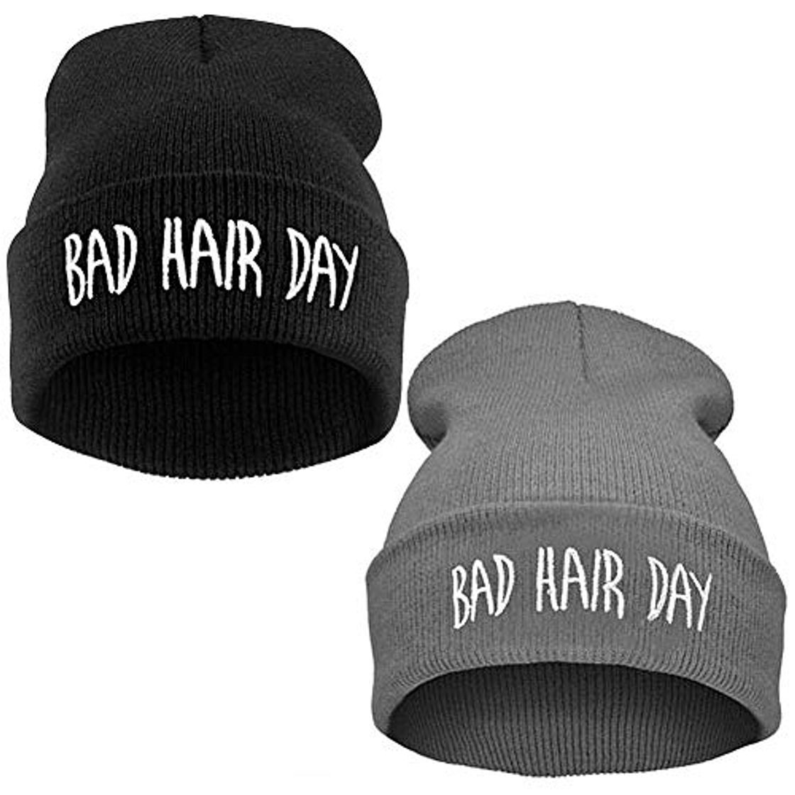 Fashion BESLIME Invierno, Gorro de Lana, Bad Hair Day, Sombreros de Invierno Hombre,