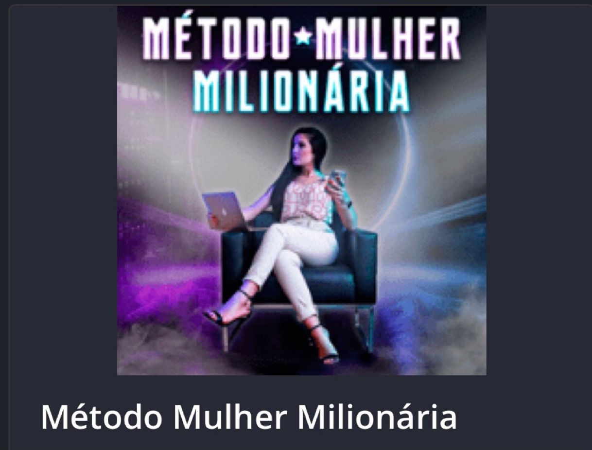 Moda Método Mulher Milionária💰💃🥂