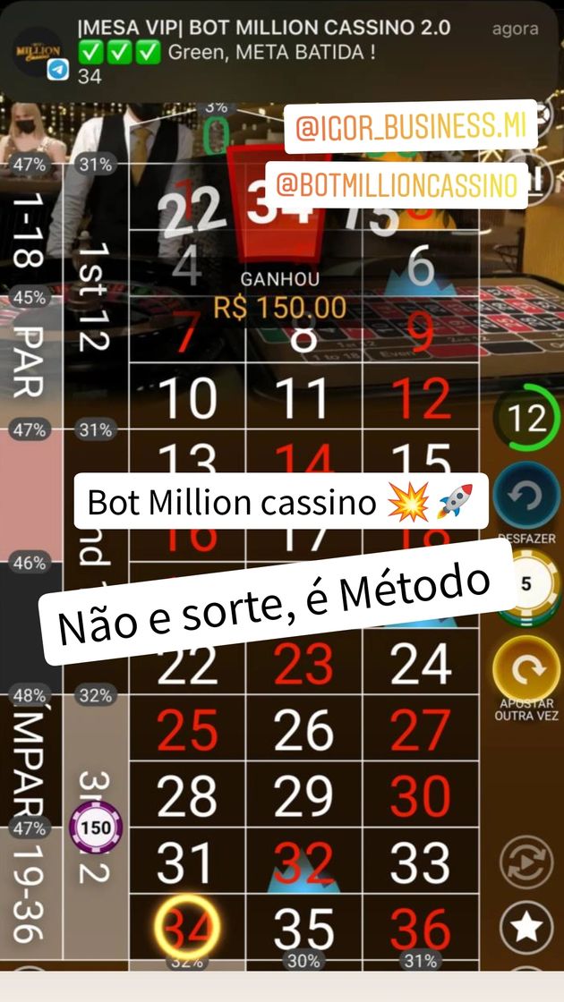 Fashion Bot Million Cassino 