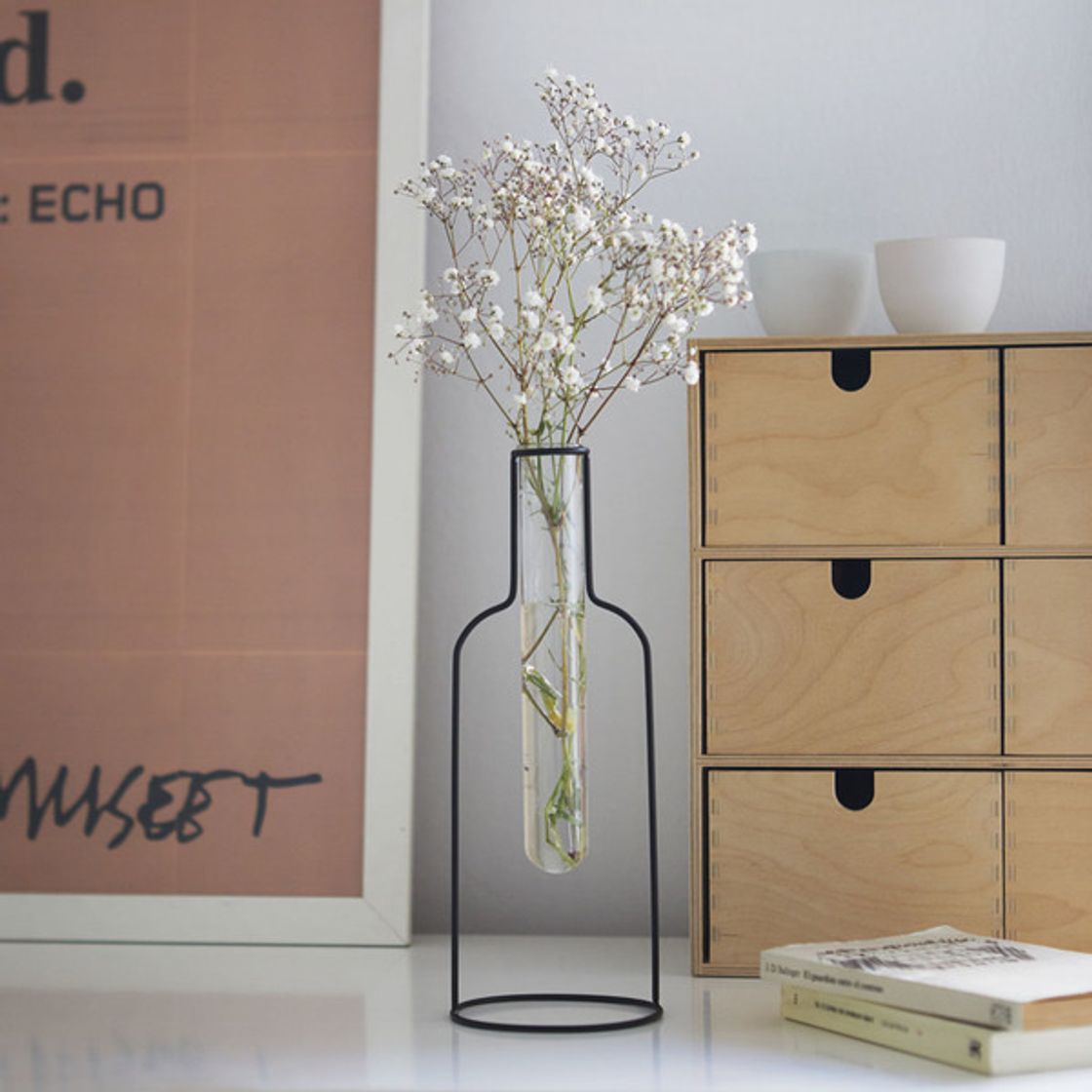 Productos Vase Bottle Silhouette black