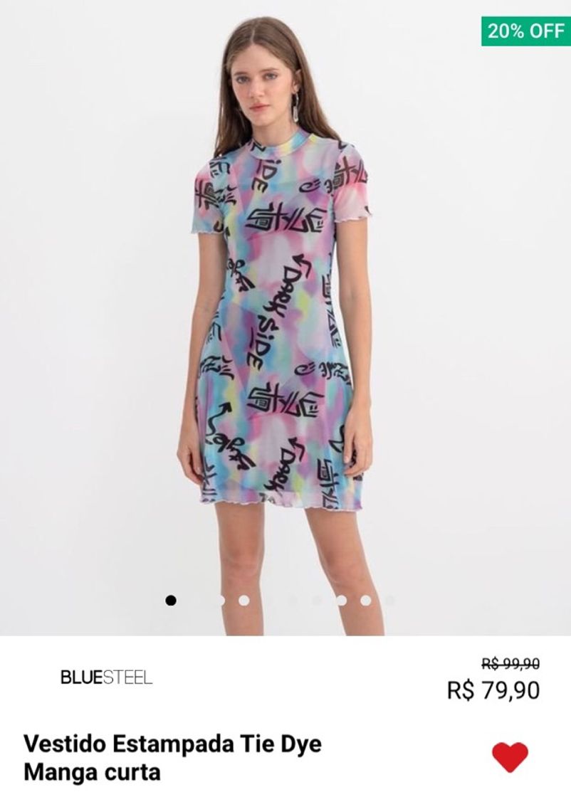 Fashion Vestido Tie Dye