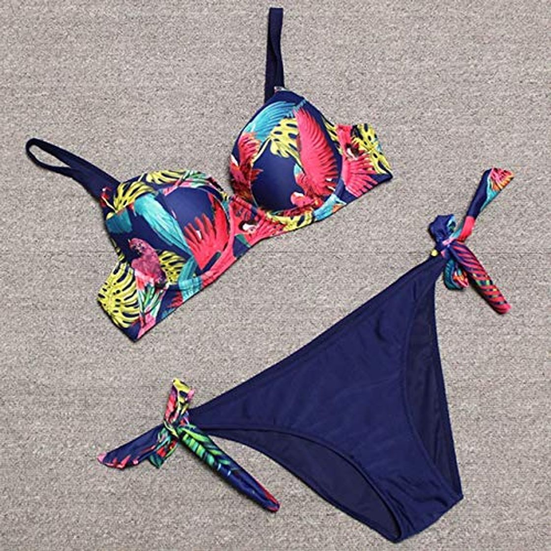 Fashion WATERMELON Impresión atractiva de la vendimia Bikinis 2020 empuja hacia arriba el sistema del bikiní Mujer Plus Tamaño traje de baño de las mujeres del traje de baño bajo la cintura Swinsuit Xxl Biqui