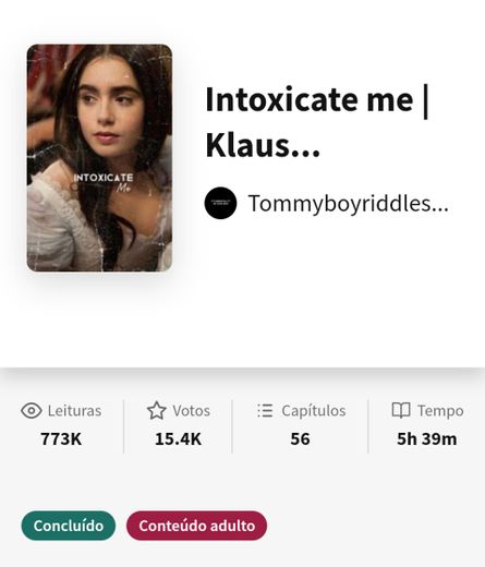 Intoxicate me | Klaus mikaelson