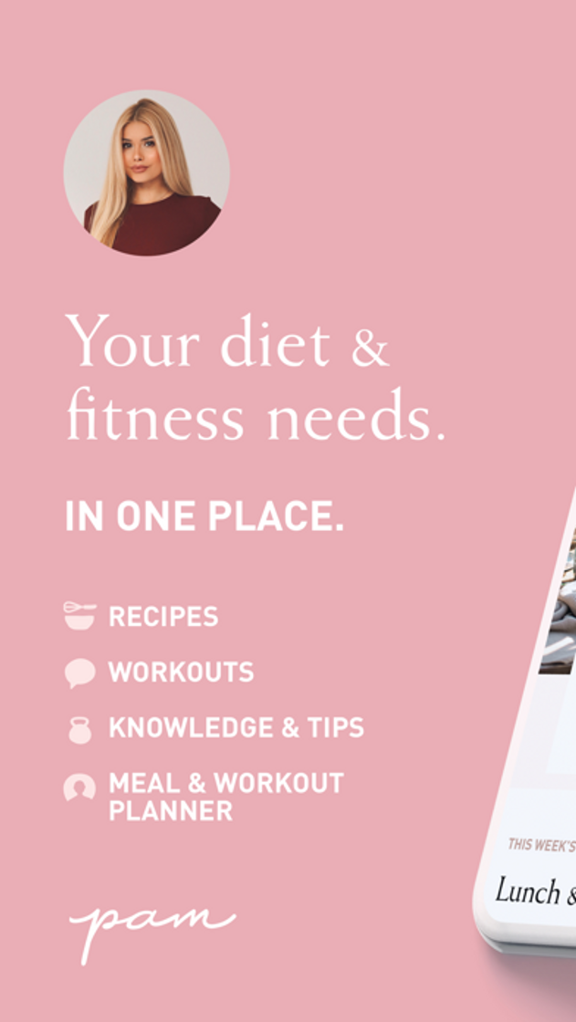 App Pam Fitness & Food
