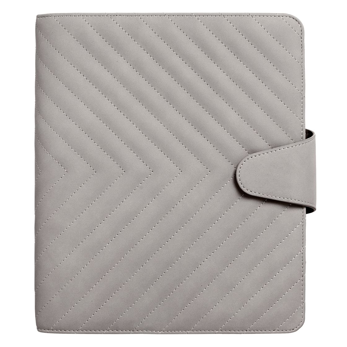 Product 2021 A5 Quilted Soft Touch Time Planner Grey