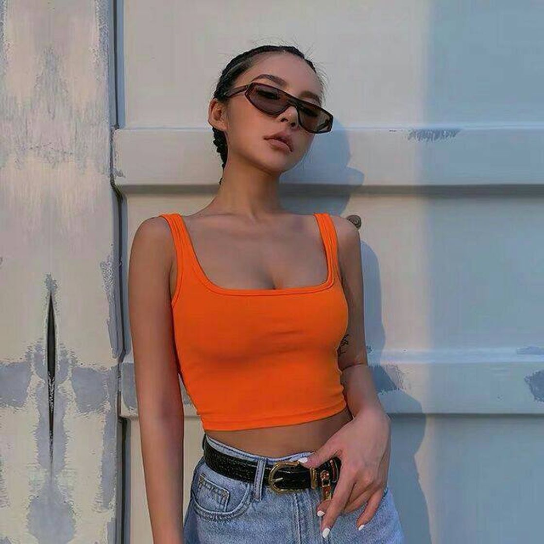 Fashion Top Orange