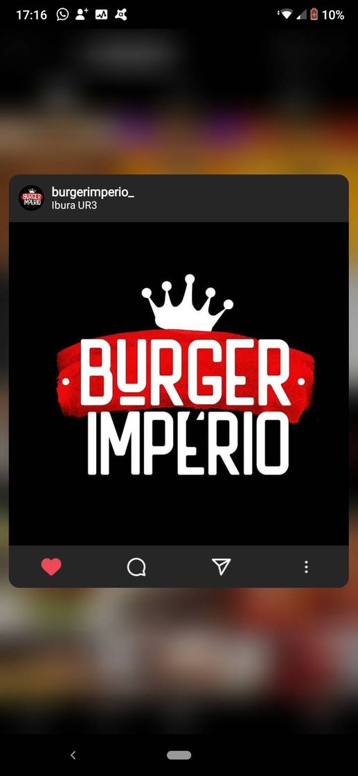 Restaurantes Império Burger