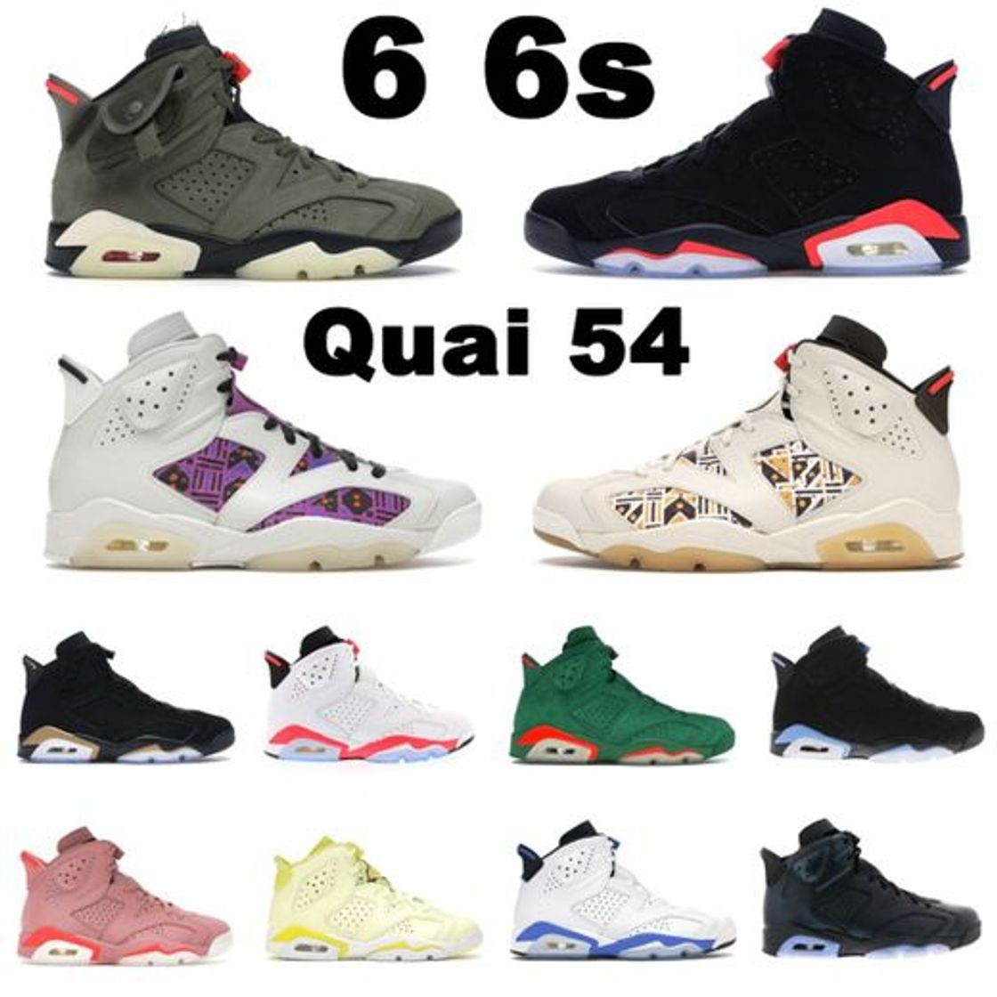 Social Jordan 6 Retro, Zapatillas de Deporte para Hombre, Multicolor