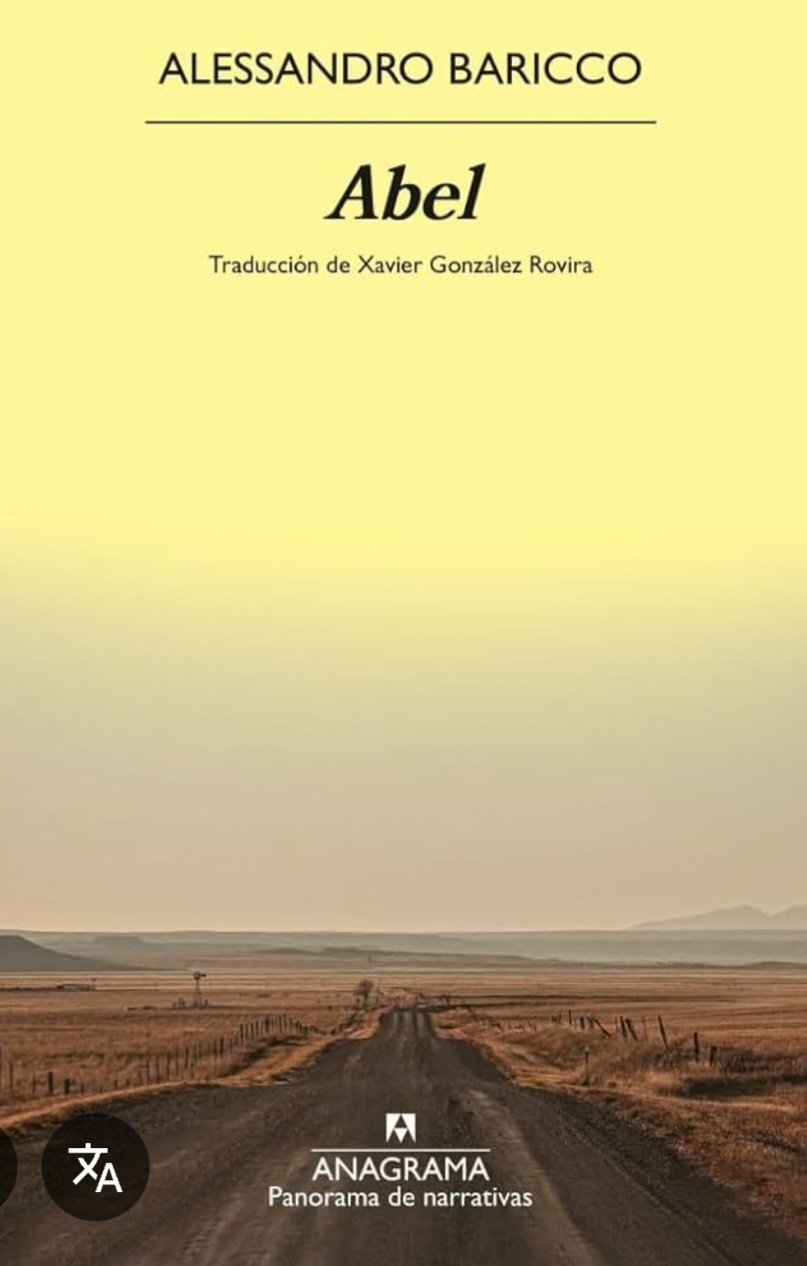 Book Abel. Alessandro Baricco