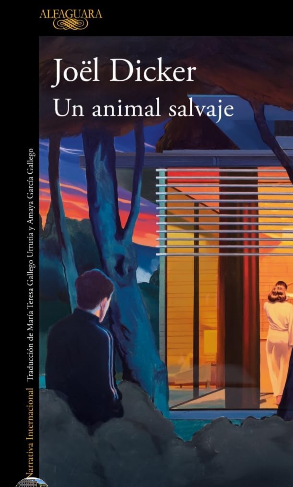 Book Un animal salvaje  Joel Dicker