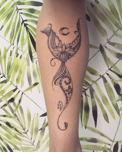 Tatuagem sereia 