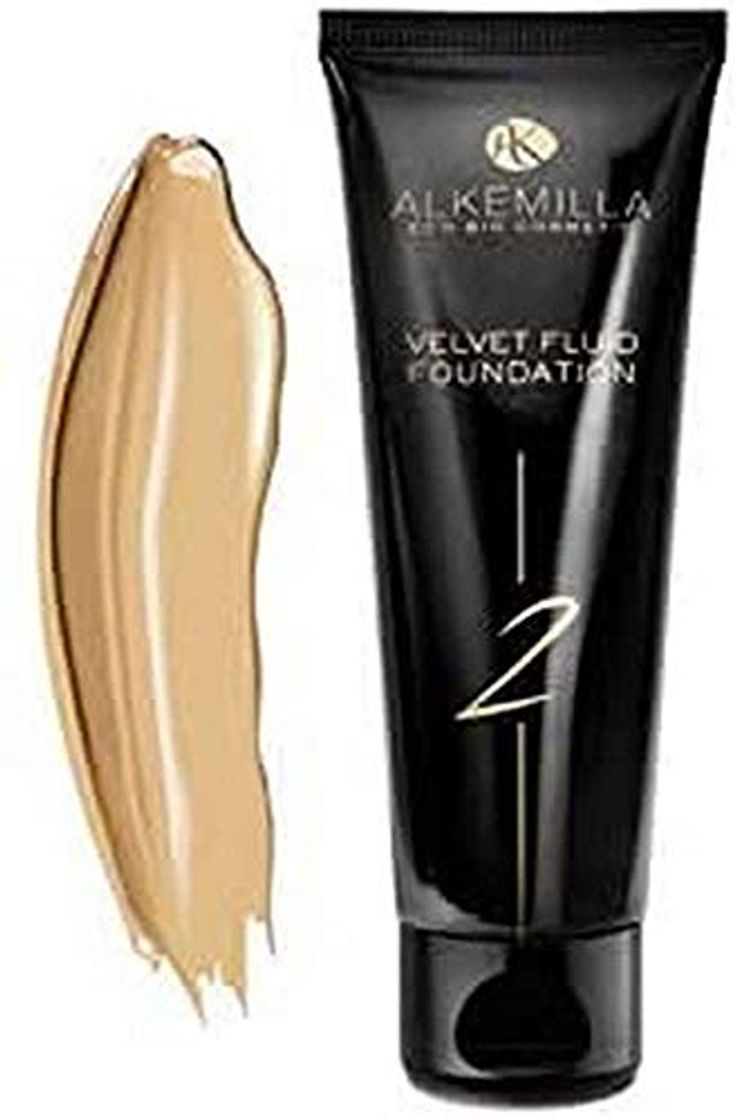 Beauty Alkemilla Base Velvet Fluid Foundation 02 Tez Clara 30 ml