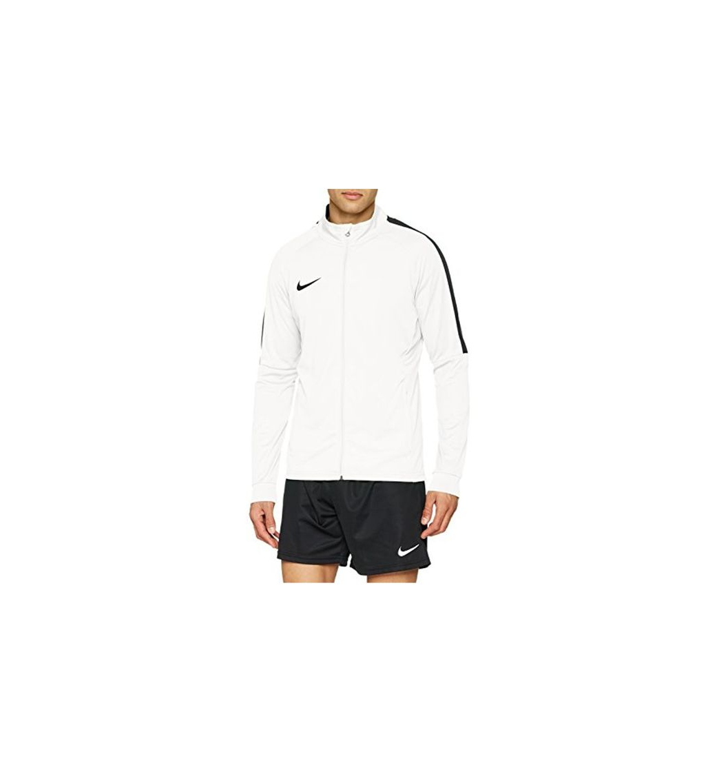 Fitness Nike Men's Dry Academy 18 - Chaqueta de futbol para hombre, Blanco