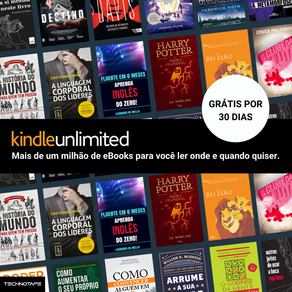 Fashion Kindle unlimited mais de um milhão de ebuque pra você ler 