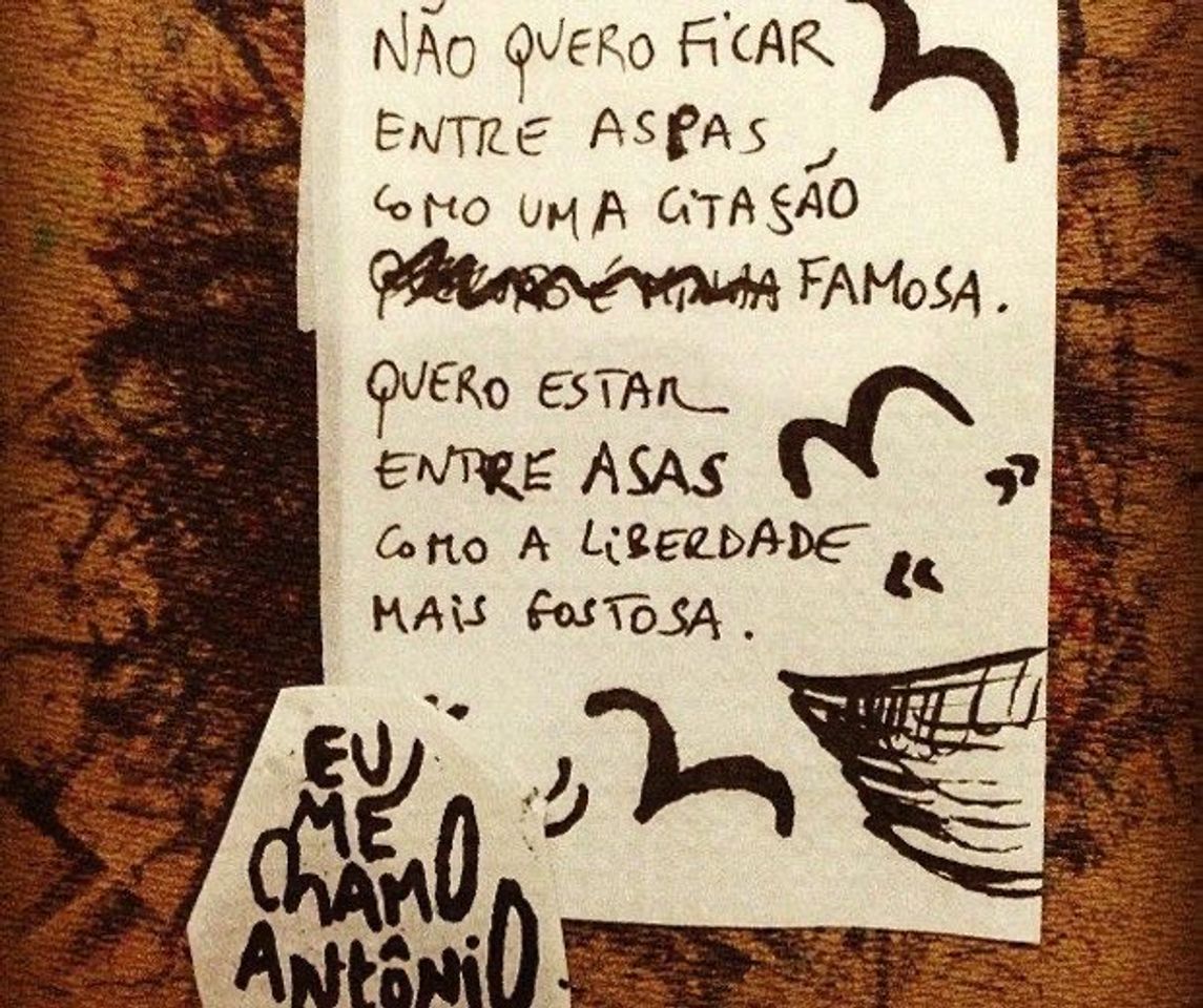 Moda Frase Eu Me Chamo Antônio 