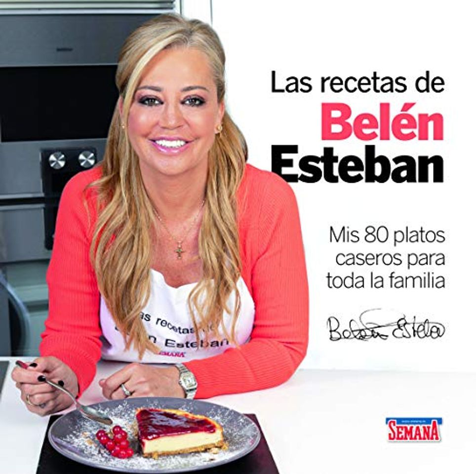 Libros Las recetas de Belén Esteban