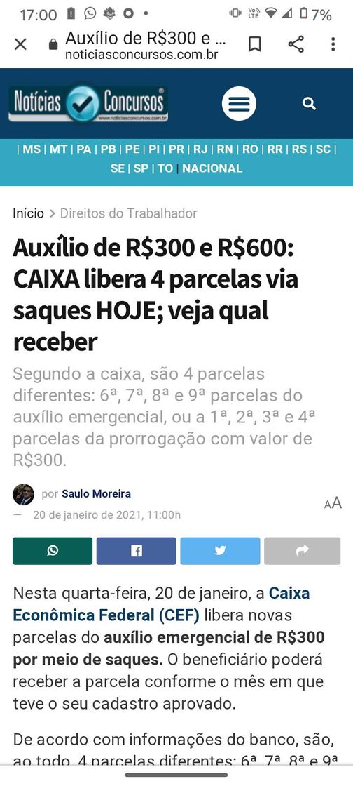 Moda Para que necessita do auxílio emergêncial...