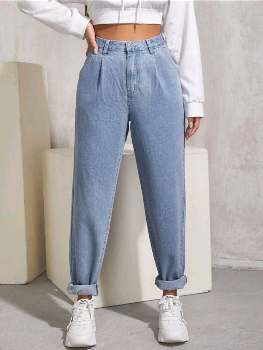 Moda Calça jeans simples