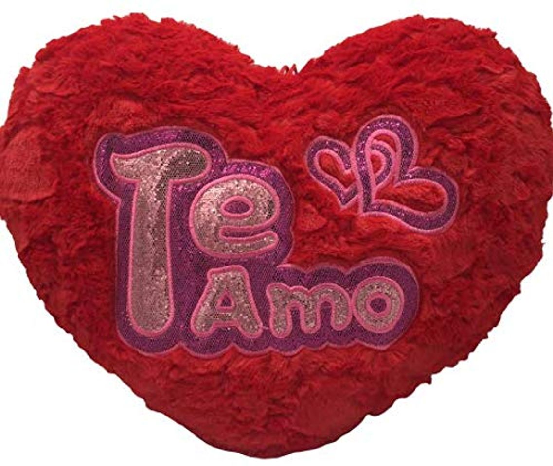 Products ML cojin Corazon para el Dia del Amor de Peluche con Frase