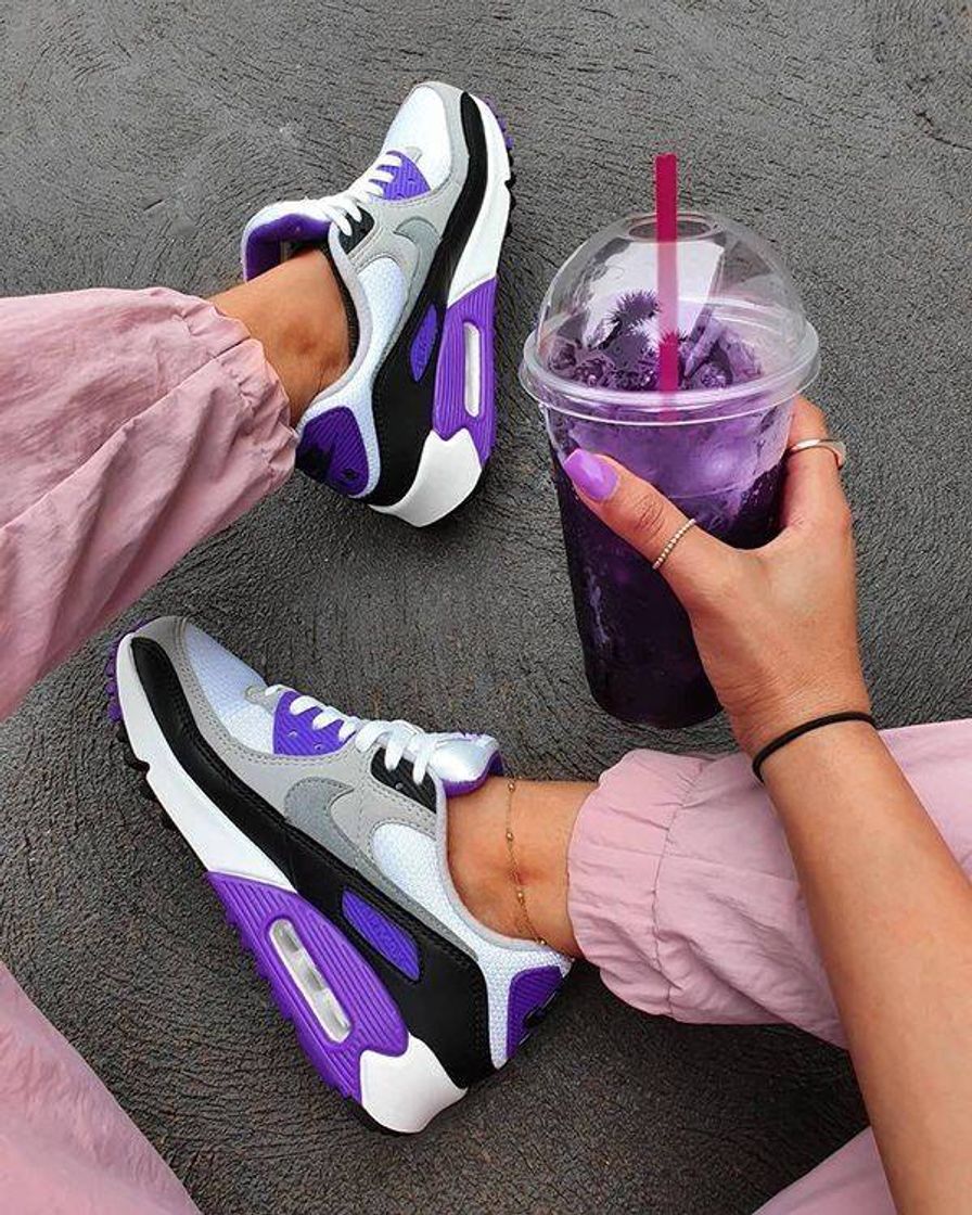 Moda Nike tênis roxo