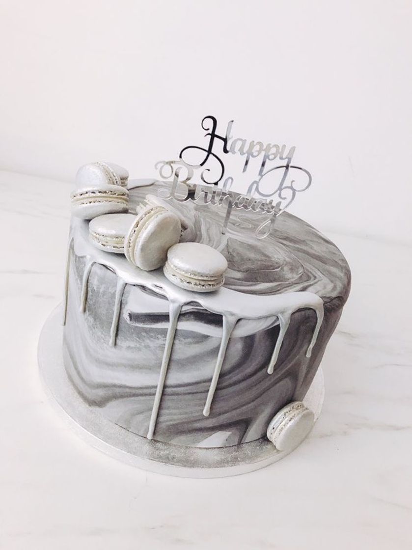 Moda Gray Marble Cake