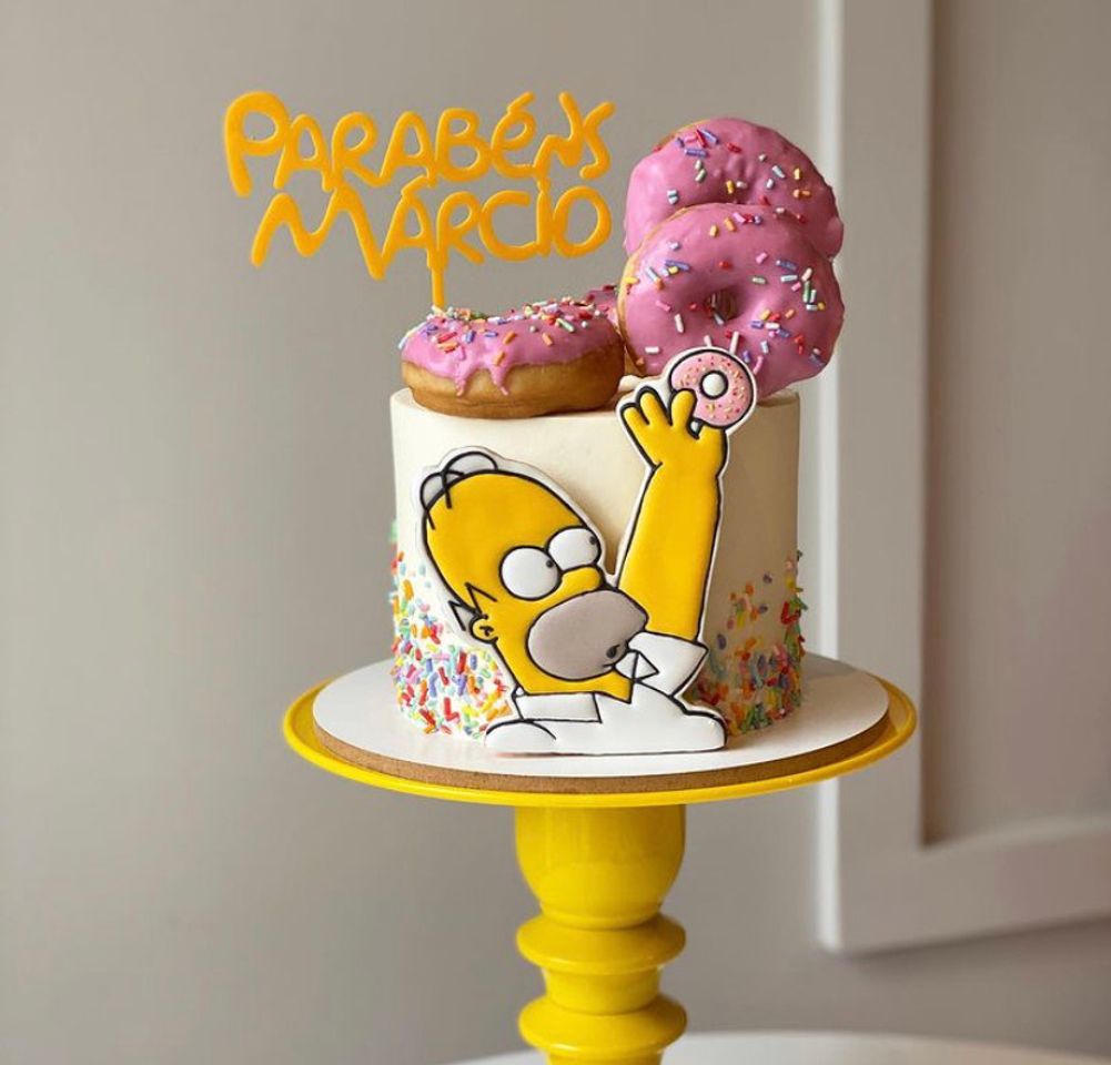 Moda The Simpsons Cake