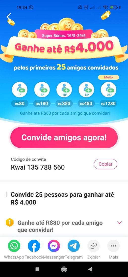 Moda Ganhe até R$4mil 