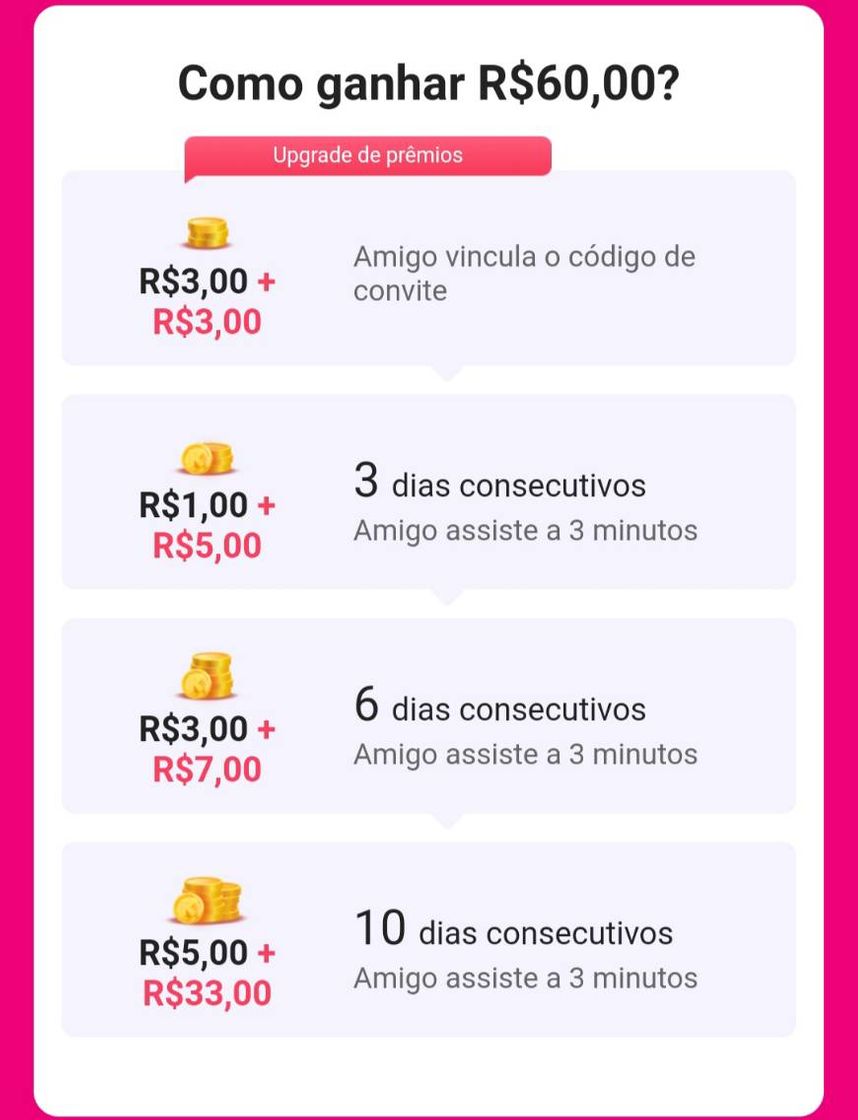 Moda Ganhe até R$60