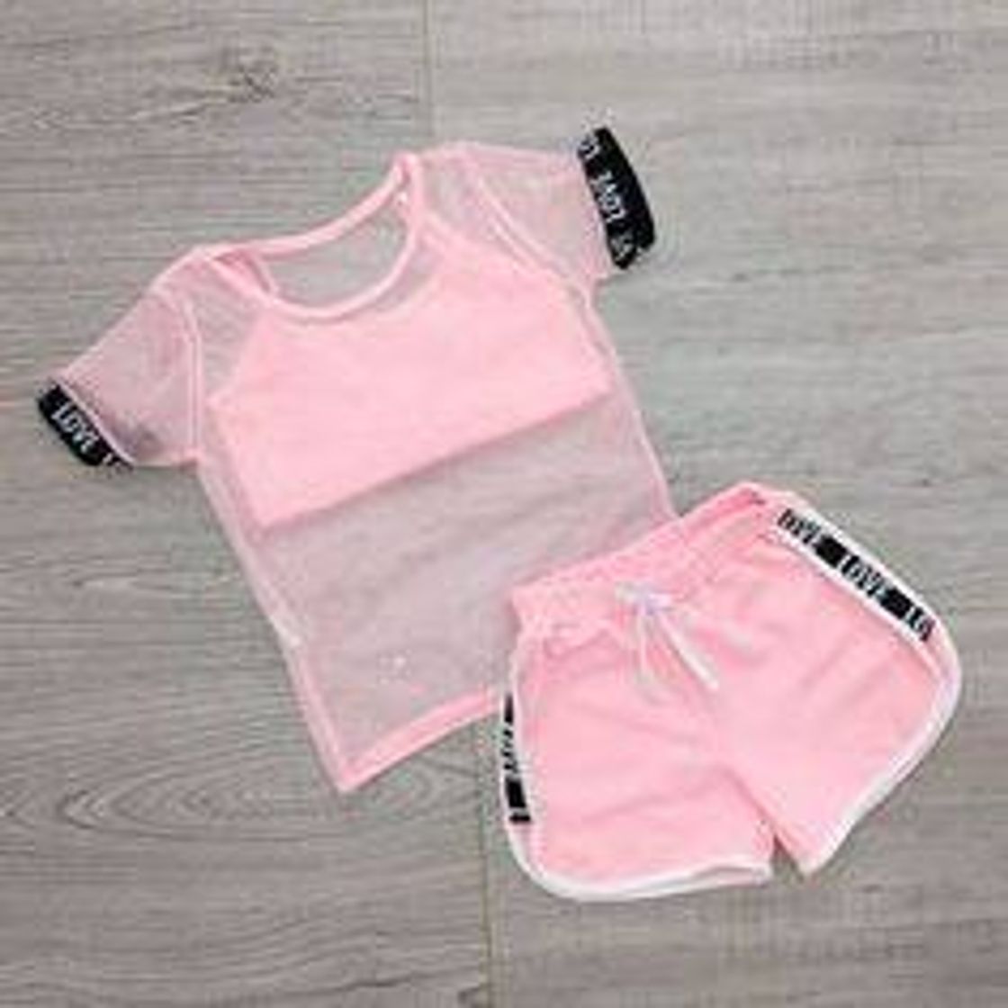 Fashion Conjunto Rosa