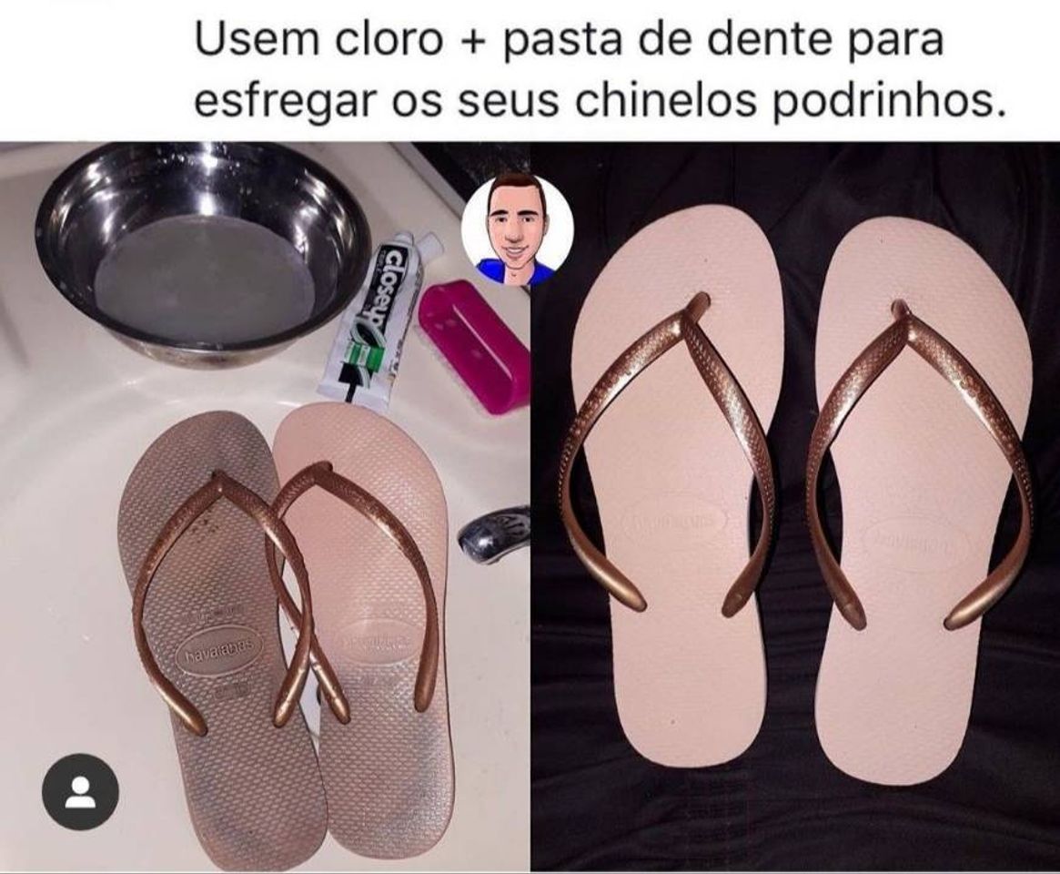 Moda chinelo 