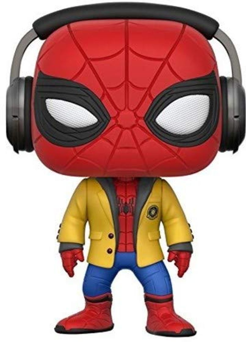 Product Marvel-21660 Figura de Vinilo Spider-Man with Headphones, Multicolor