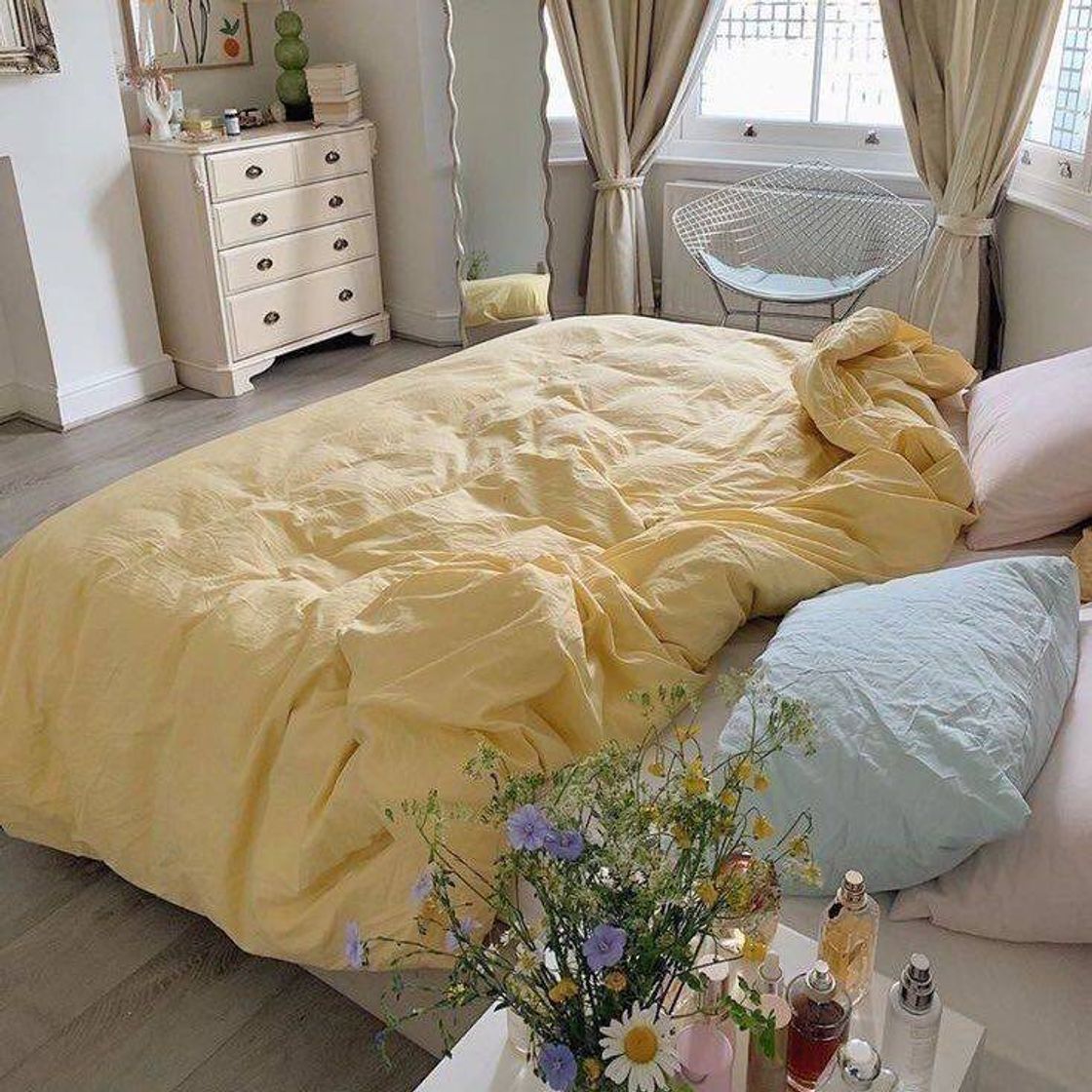 Moda yellow blanket ✧*。