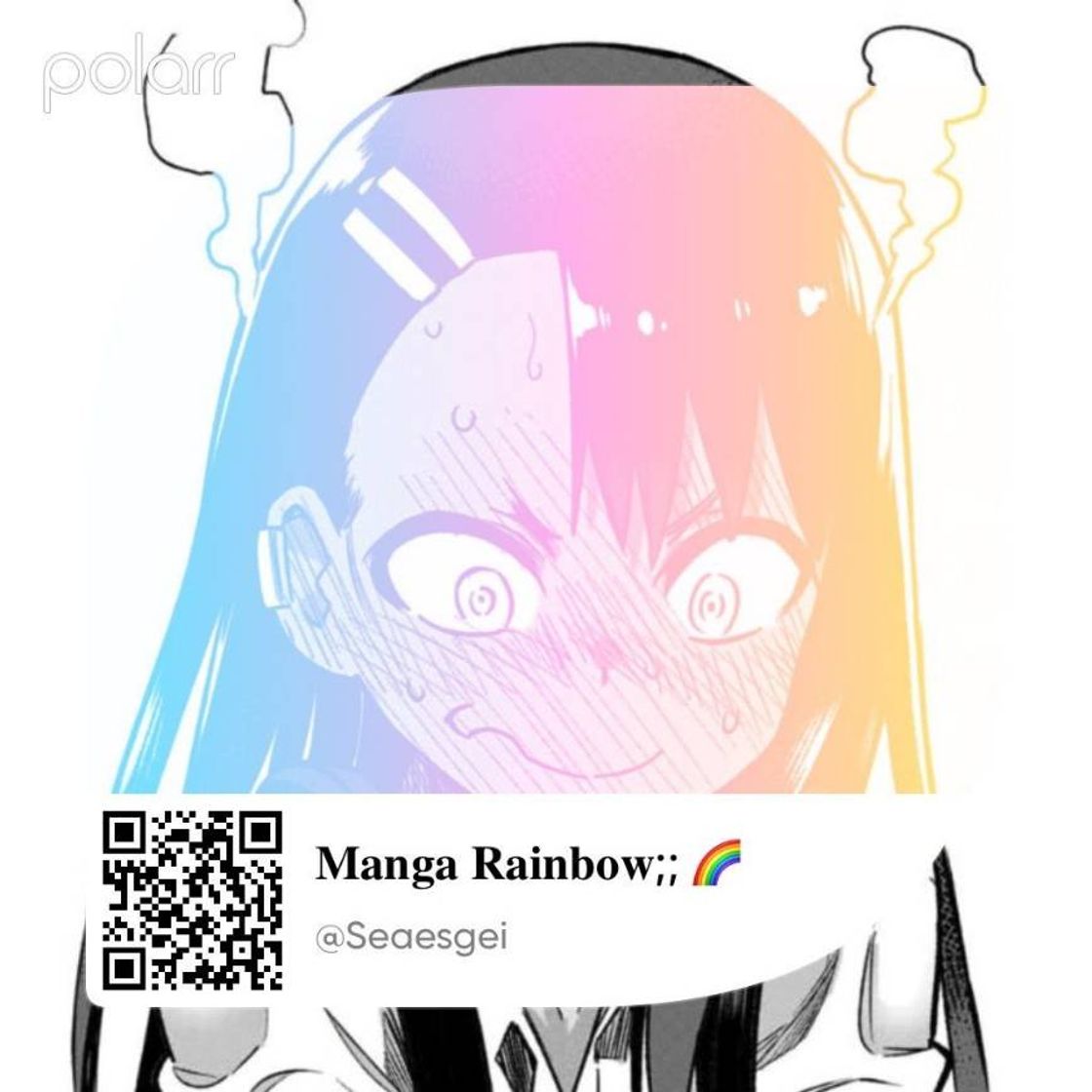 Moda manga rainbow;;🌈