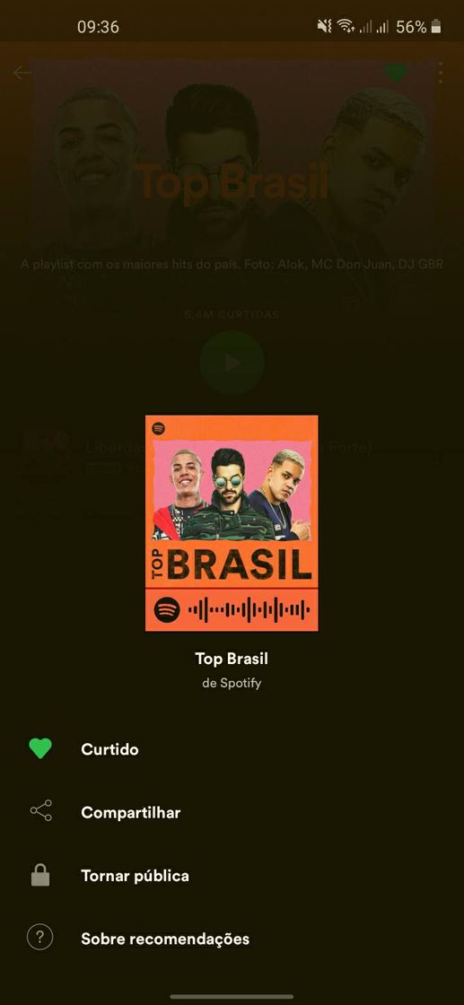 Canción Top Brasil 📍