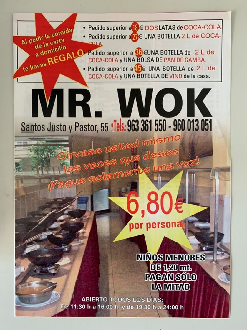 Restaurantes Mr Wok