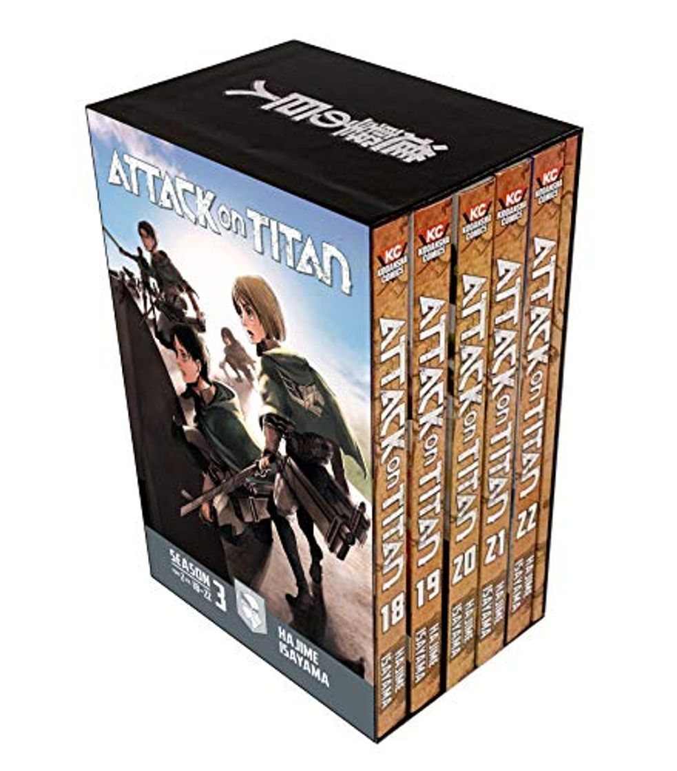 Book Attack on Titan Season 3 Part 2 Manga Box Set