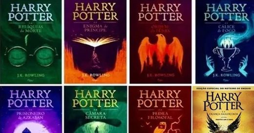 Saga de livros do Harry Potter!