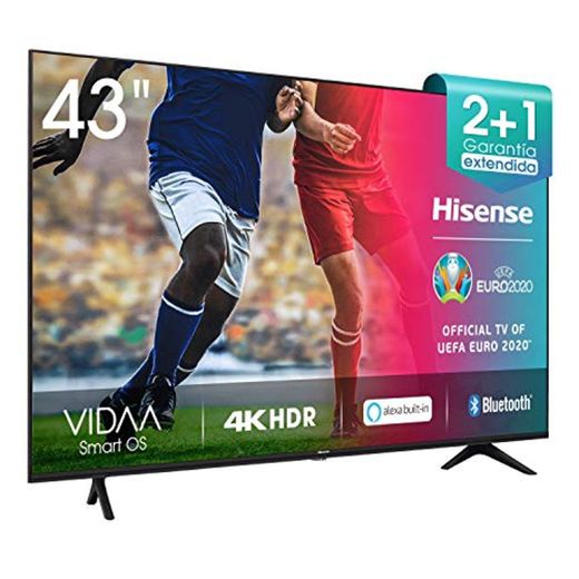 Hisense UHD TV 2020 43AE7000F - Smart TV Resolución 4K con Alexa