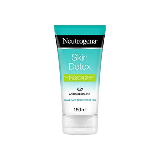 Neutrogena Detox Mascarilla Arcilla Purificante 2 En 1)