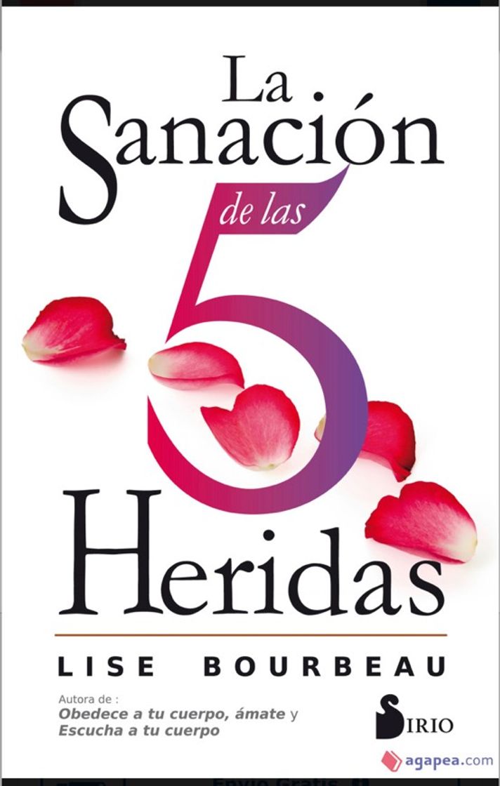 Book La sanación de las 5 heridas 