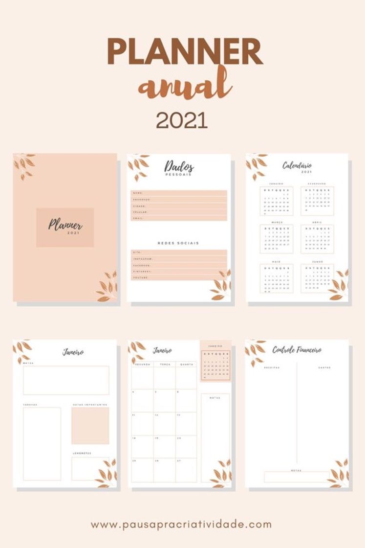 Moda planner completo 2021 