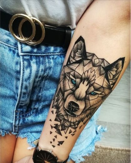 wolf tattoo