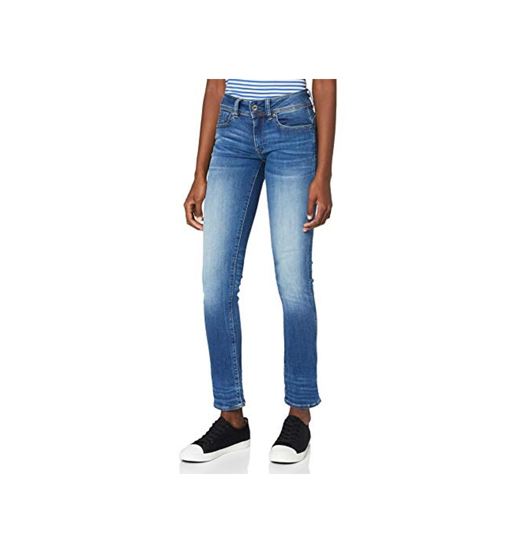 Fashion G-STAR RAW Midge Saddle Mid-Waist Straight Vaqueros, Multicolor