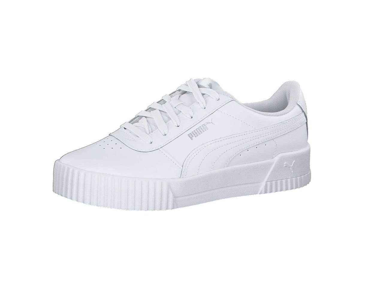 Fashion PUMA Carina L, Zapatillas Mujer, Blanco White