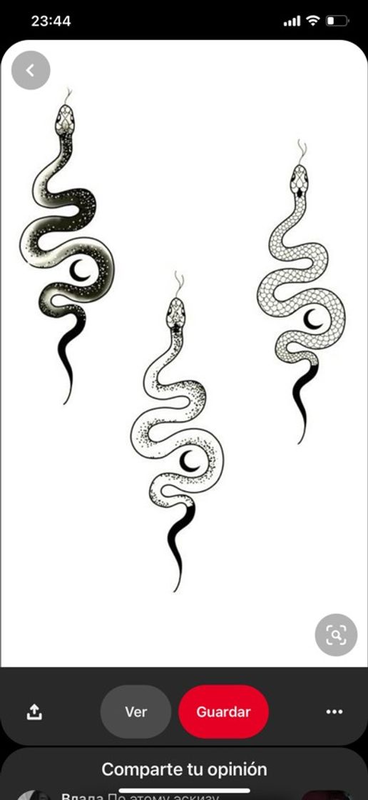 Social Tatto serpientes