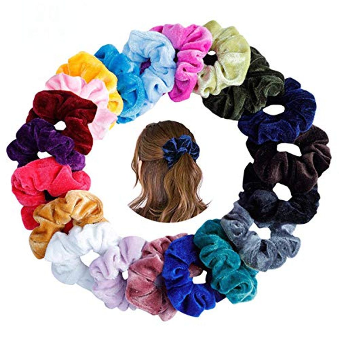 Moda Scrunchies Terciopelo